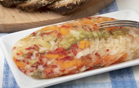 Legume în aspic pentru vegetarieni și nu numai