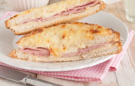 Croque monsieur dietetic - celebrul sandviș franțuzesc, cu mai puține calorii