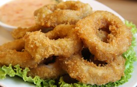 Calamari pane (cu bere neagră)