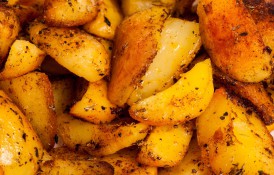 Cartofi în crustă de muștar