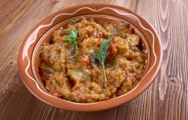 Zaalouk - salată de vinete marocană