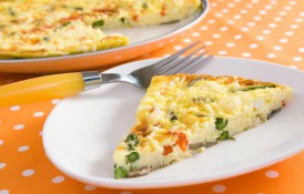 Frittata cu legume și brânză. Rețetă simplă și sănătoasă