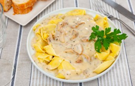 Sos de ciuperci cu smântână