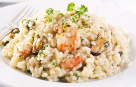 Risotto cu fructe de mare