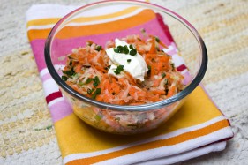 Salată de gulii si morcovi