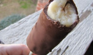 Banane trase in ciocolata