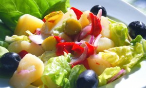 Salată orientală de post - cea mai simplă rețetă