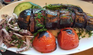 Patlicanli kebap - frigărui turcești cu carne tocată și vinete