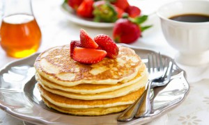 Clătite americane (pancakes) simple, din 3 ingrediente