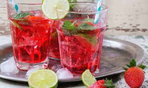Limonadă cu căpșuni - băutura perfectă pentru vară