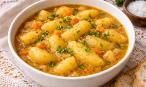 Mâncare simplă de cartofi