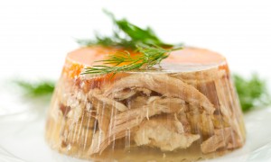 Piftie de porc cu usturoi - rețeta tradițională