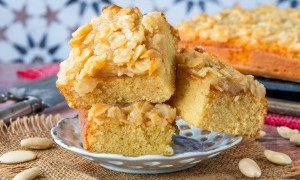 Prajitura Tosca - desertul suedez cu migdale caramelizate