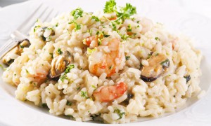 Risotto cu fructe de mare