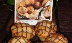 Banana-nut muffins