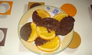 Desert cu portocale si ciocolata
