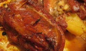 Friptura din piept de porc la cuptor
