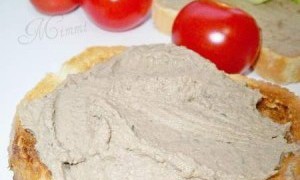 Pate din ficat de pui