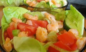 Salata cu creveti si tarhon