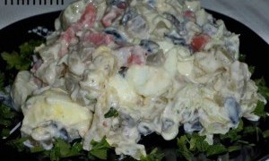 Salata de cartofi cu hering