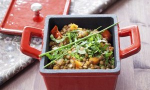 Salata de linte cu legume
