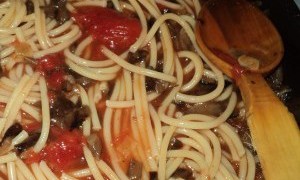Spaghete cu ciuperci
