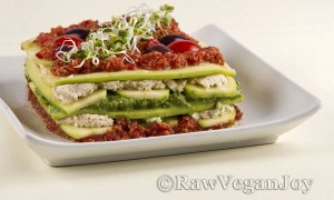 Lasagna (raw Vegan)
