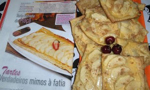 Mini tarte de mere(Tarte folhada de mac~a)