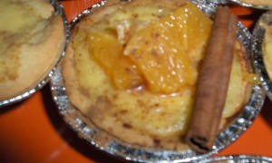 Mini tarte de portocal~a (Tarteletes de laranja)