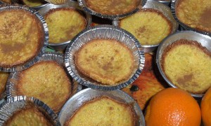 Mini tarte moi din portocal~a ( Queijadas de Laranja)