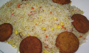 Orez cu pui(Chicken masala rice)