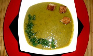 Supa crema verde