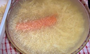 Supa de carne cu fasole alba uscata