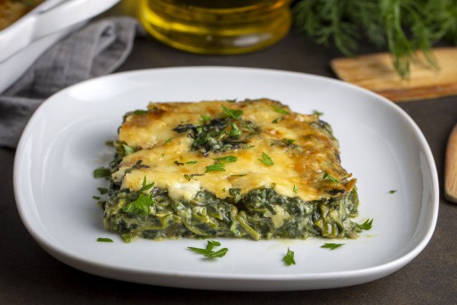 Spanac gratinat – iese delicios și se face ușor