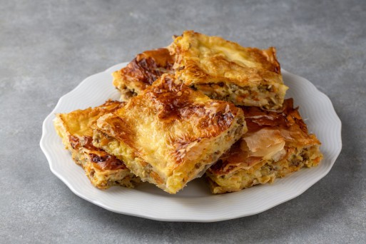 Plăcintă cu carne tocată și bere