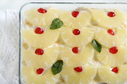 Tiramisu cu ananas - varianta cea mai simplă