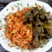 Paste cu ficăței în sos de roșii