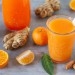 Smoothie energizant cu portocale, mandarine și ghimbir