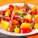 Salată de roșii cu ceapă roșie și mentă (specific arab)