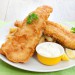 File de pește în aluat cu crustă ușor crocantă