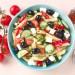 Salată de paste cu legume. Rețetă rapidă (15 min) și sănătoasă