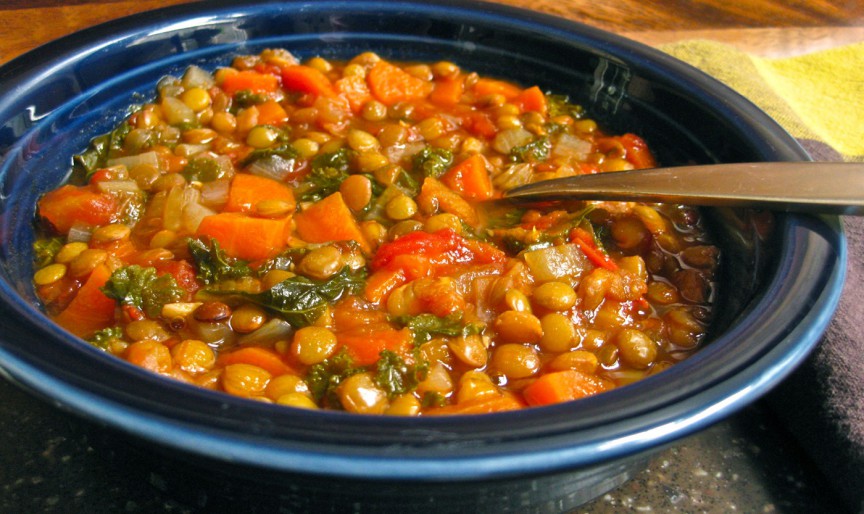 Supa de linte cu legume