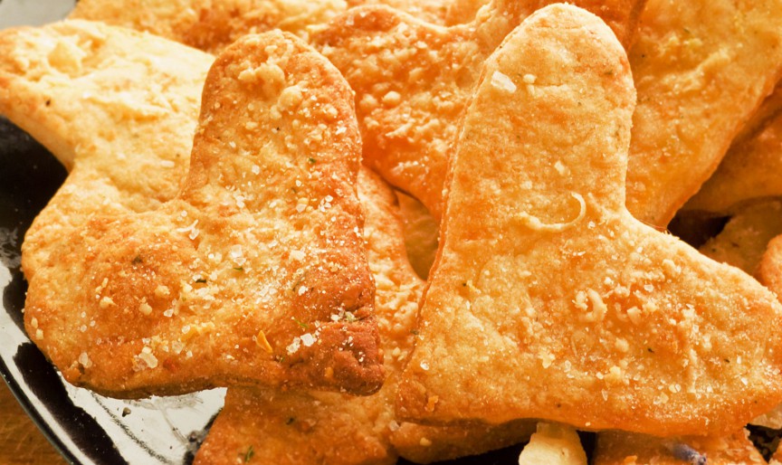 Fursecuri sărate cu parmezan