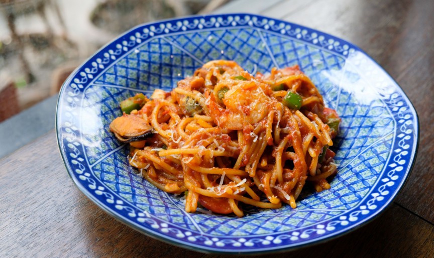 Spaghete cu legume - de post