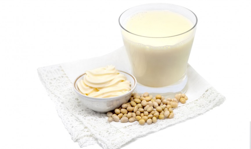 Maioneză cu lapte de soia în 5 minute