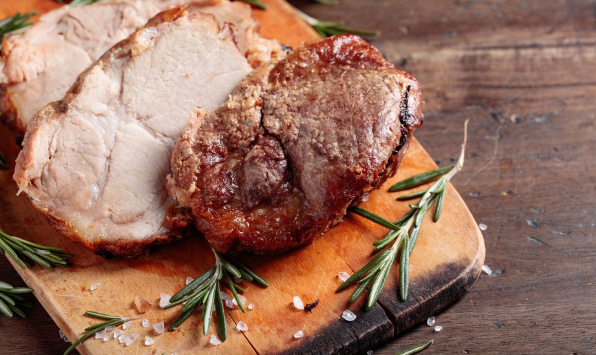 Pulpă de porc la cuptor - cea mai ușoară rețetă