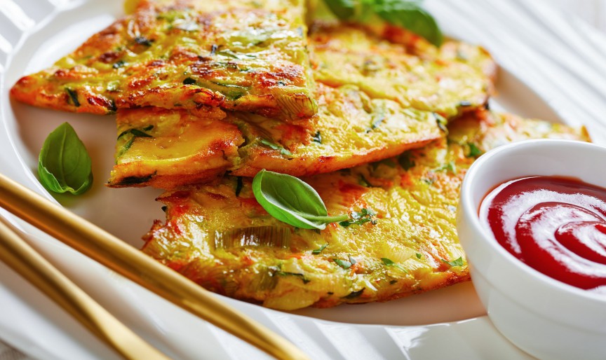 Omletă cu praz - rețetă simplă, rapidă și ușor de făcut