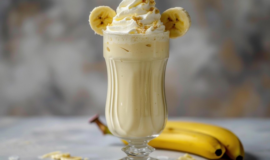 Milkshake cu banane. Rețeta simplă și delicioasă