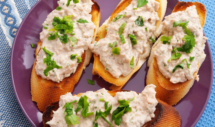 Cremă de mascarpone cu ton