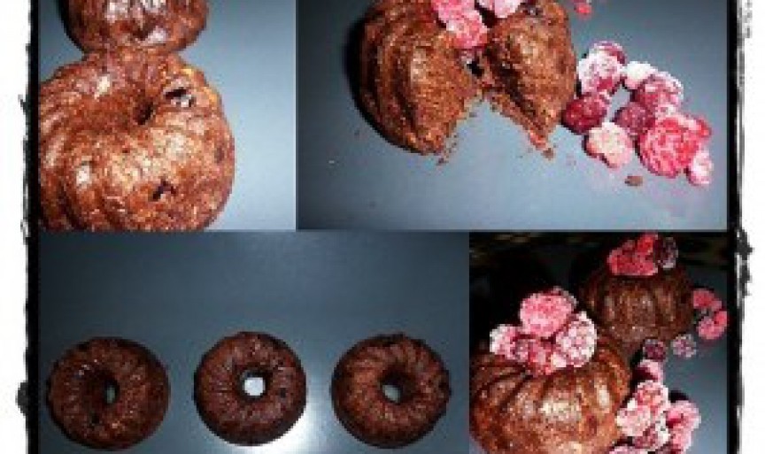 Briose Raw Cu Fructe De Padure